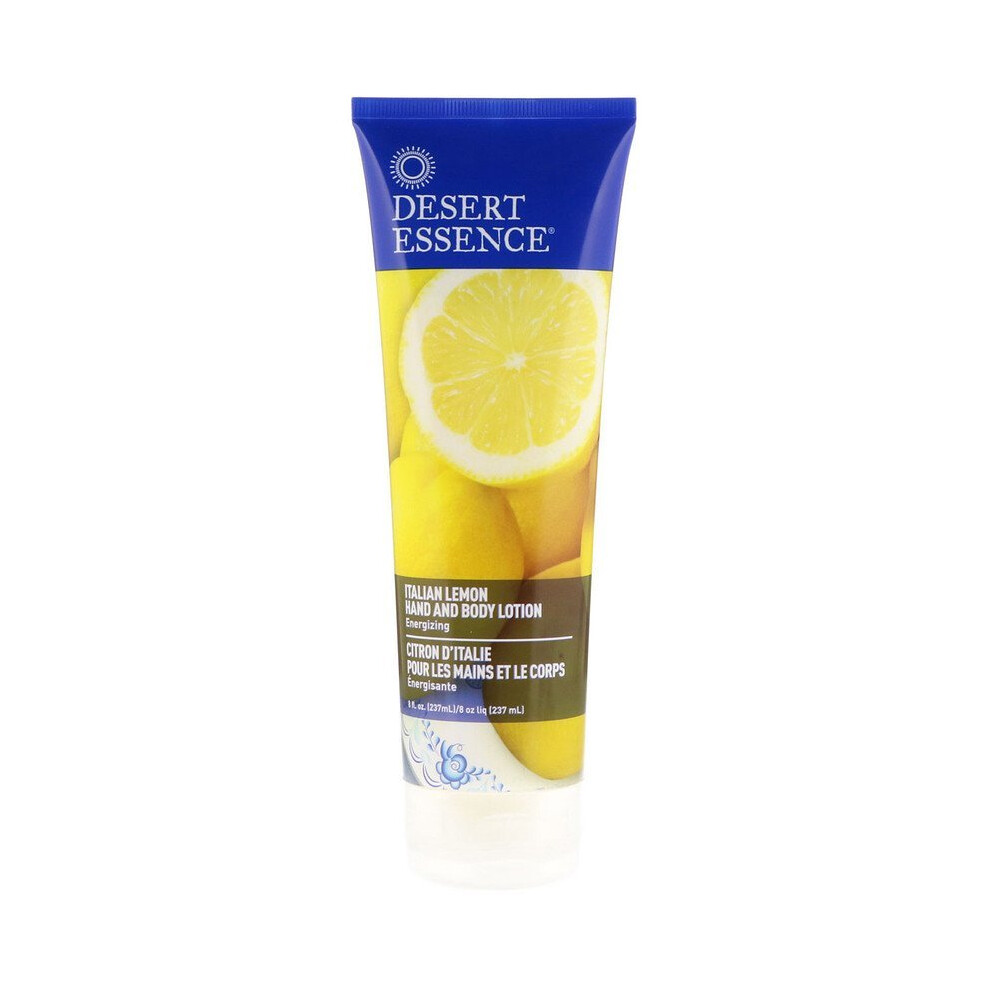 Desert Essence , Hand And Body Lotion, Italian Lemon, 8 Fl Oz (237 Ml)