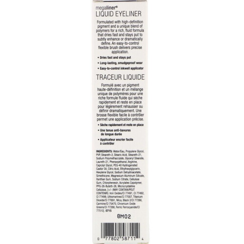 Wet n Wild wet n wild MegaLiner Liquid Eyeliner Sort 2