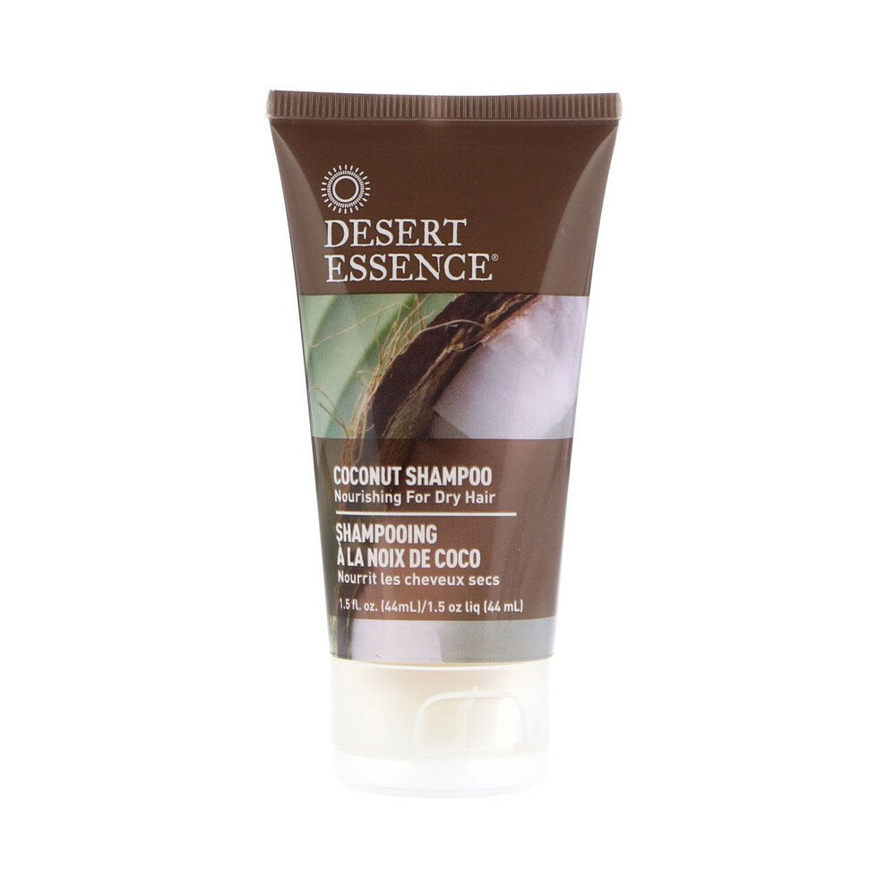 Desert Essence, Travel Size, Coconut Shampoo, 1.5 fl oz (44 ml)