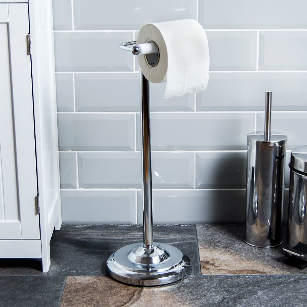 Toilet Paper Roll Holder Bathroom Storage Dispenser