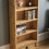 Home Discount Corona 1 Drawer DVD Rack Bookcase Shelf Display Wood 4
