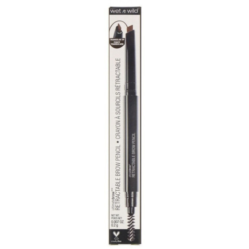 Wet n Wild Wet n Wild, Ultimate Brow Retractable Brow Pencil, Medium Brown, 0.2g 2