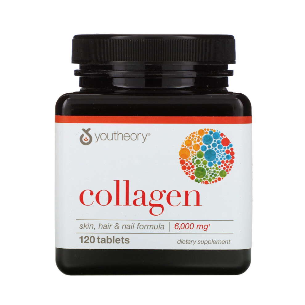 Youtheory , Collagen, 6,000 Mg, 120 Tablets
