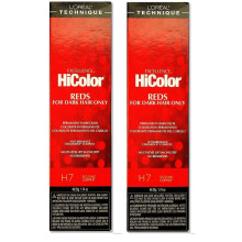 (H7 - Pack of 2) L'Oreal HiColor H7 Sizzling Copper For Dark Hair