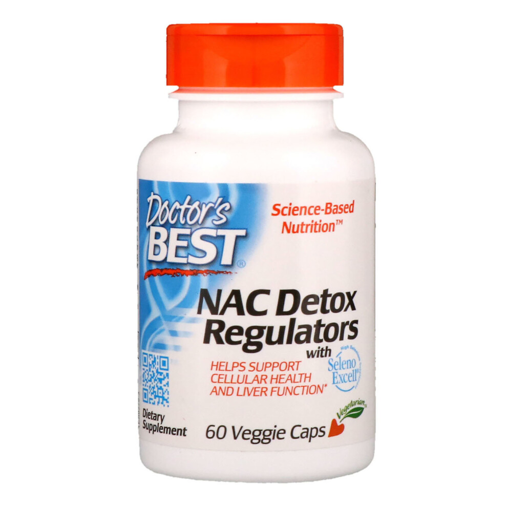 Doctor's Best , Nac Detox Regulators, 60 Veggie Caps