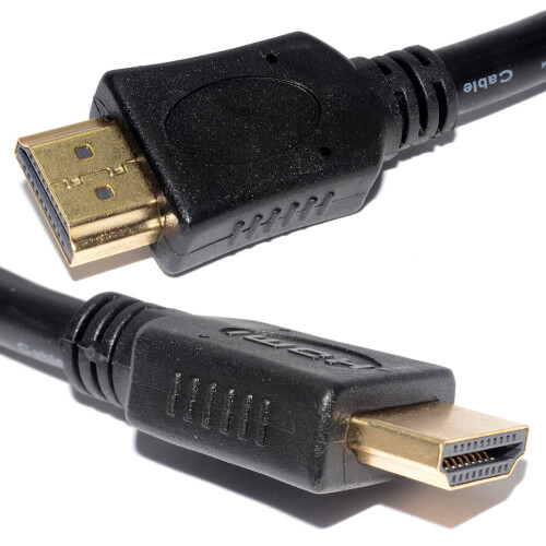 kenable HDMI Short Cable Plug to Plug 1080p 0.5m Lead 50cm