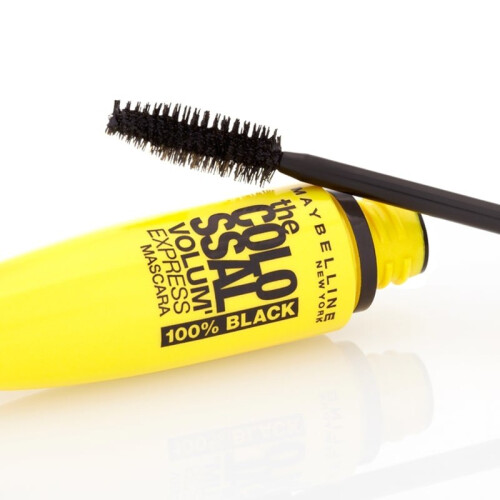 Maybelline Maybelline De Kolossale 100% Zwarte Volum Express Mascara - 10.7ml 2