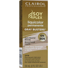 (6n/86N Dark Neutral Blonde) Clairol Soy 4plex Color Dark Neutral Blonde 6n