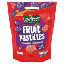 Rowntree's Red & Black Fruit Pastilles Sharing Bag 150g