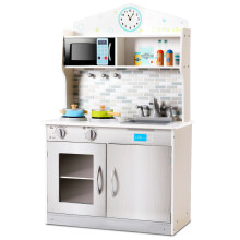 Wooden Kids Play Kitchen Childrens Role Play Pretend Set Toy  Gift