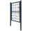 VidaXL vidaXL 2D Gartentor (Einzeln) Anthrazitgrau 100x180 cm 3