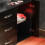Home Discount (Black) Astro 2 Door 3 Drawer LED Sideboard Large Cabinet 5