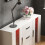 Home Discount (White) Astro 2 Door 3 Drawer LED Sideboard Large Cabinet 3