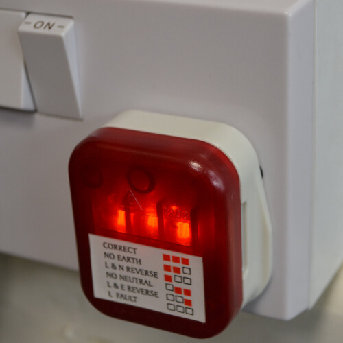 kenable kenable UK Mains Power Plug 13A Socket Tester Polarity Earth Checker 2