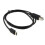 kenable kenable USB 3.1 Type C to B Type Plug Laptop MacBook to Printer Cable Black 1m 4