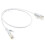 kenable kenable SLIM Cat 6 Full Copper RJ45 Ethernet Network Internet Cable  0.5m White 2