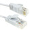 kenable kenable SLIM Cat 6 Full Copper RJ45 Ethernet Network Internet Cable  0.5m White 1