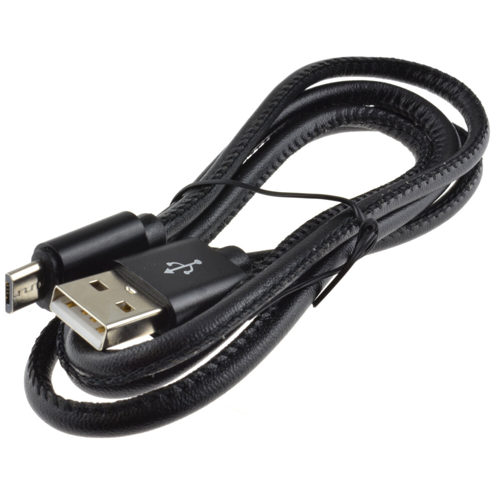 kenable Leather USB 2.0 A To MICRO B Android Phone FAST CHARGE Cable 22AWG 1m