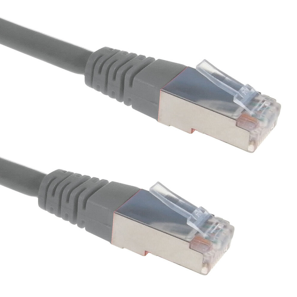 kenable Cat6A SSTP LSZH RJ45 Network Ethernet Patch 10GIG Cable 20m Grey