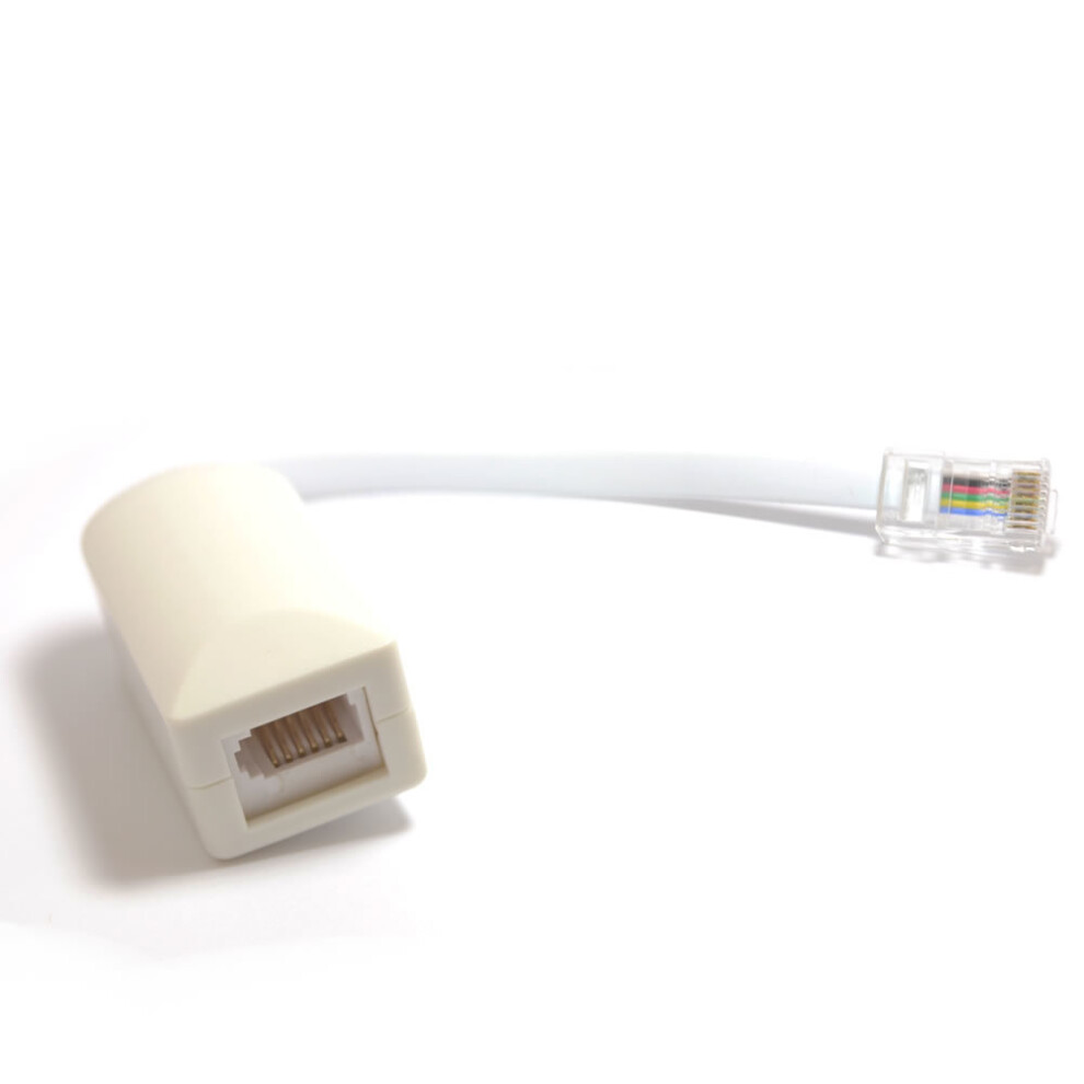 Kenable Rj45 To Bt Socket Adapter For Secondary Phone Line
