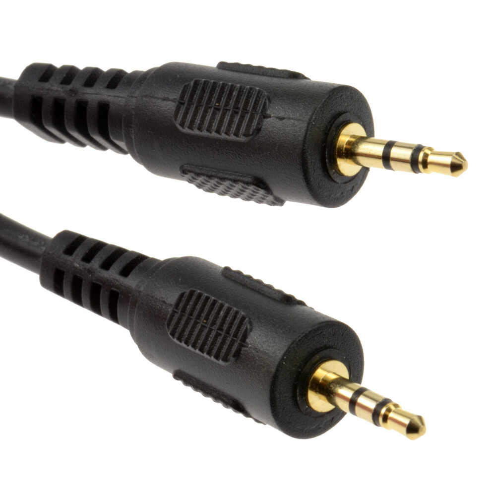 kenable 2.5mm GOLD Stereo Jack to 2.5 mm Jack Audio Cable Lead 3m