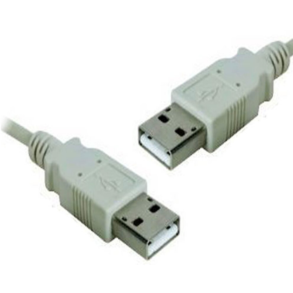 kenable USB 2.0 HQ Shielded Cable Lead A Plug to A Plug 2m