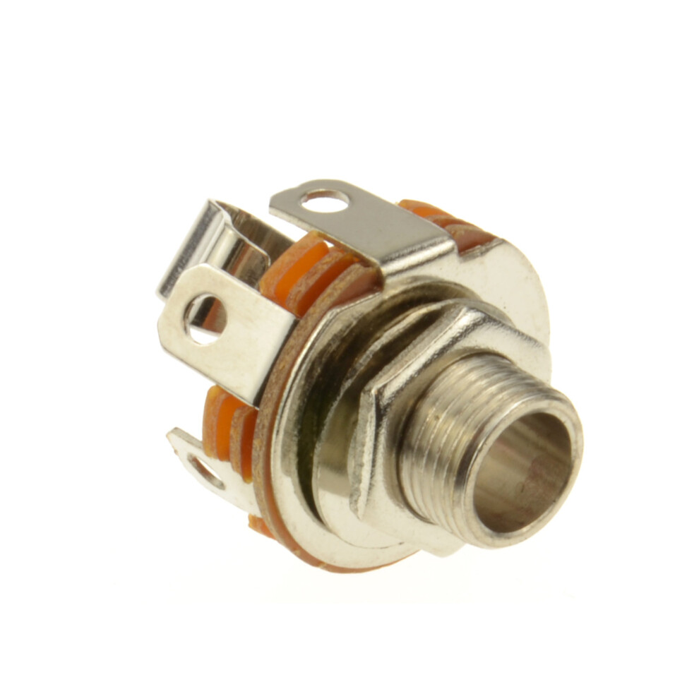 Kenable 6.35Mm Mono Replacement Solder Type Socket Chassis Mount Switched