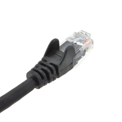 kenable kenable C6 CAT6 CCA UTP RJ45 Ethernet LSZH Networking Cable Black 25m 2