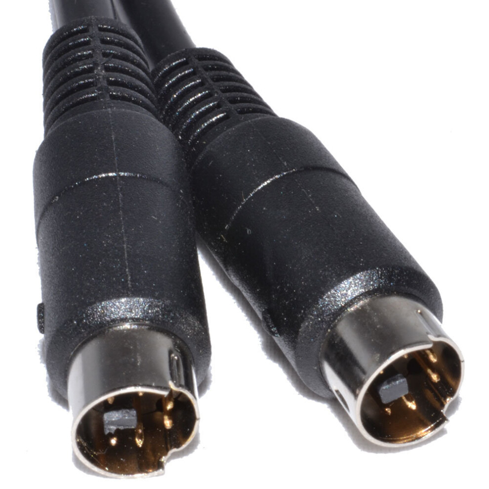 Kenable 6 Pin Mini Din Plug To 6 Pin Mini Din Plug Audio Video Cable 1.5M