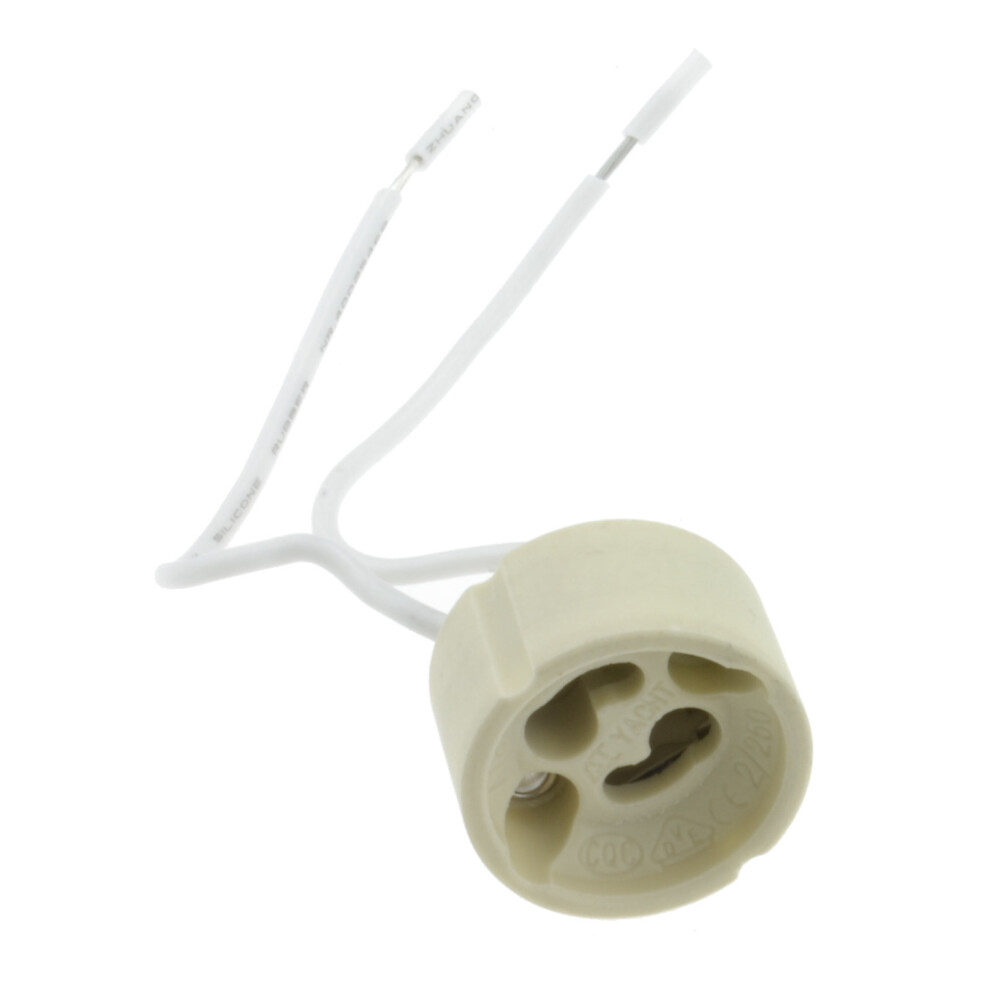 kenable GU 10 Lamp Holder PVC Cable Rated upto 100 Watts 0.12m Cable