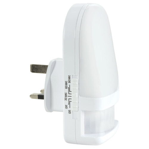 kenable Motion Sensor UK Mains Power LED Night Light 4000k Natural White 1