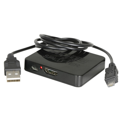 kenable HDMI Splitter 4K 2K USB Powered Split 1 Devices to 2 Displays TVs