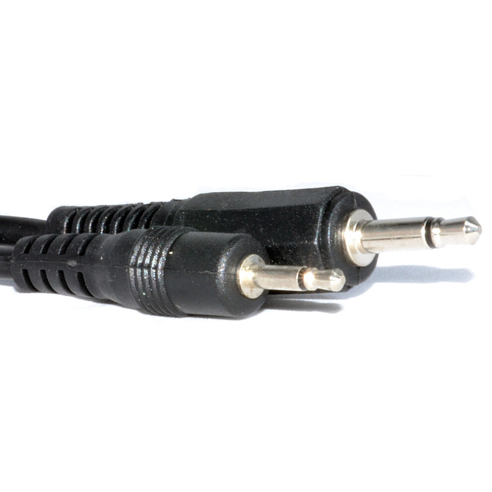 kenable Mono Cable 2.5mm Male to 3.5mm Mono Jack Plug Audio Lead 1.5m