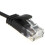 kenable kenable SLIM Cat 6 Full Copper RJ45 Ethernet Network Internet Cable 2m Black 4
