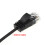 kenable kenable SLIM Cat 6 Full Copper RJ45 Ethernet Network Internet Cable 2m Black 3