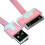30 Pin Data & Charging USB FLAT Cable Pink 3m LONG 1