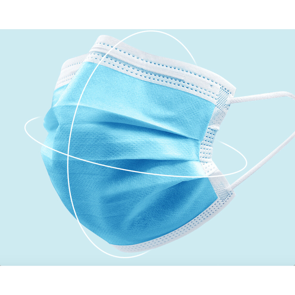 4 Ply Disposable Face Masks (Pack Of 50) 612637546259