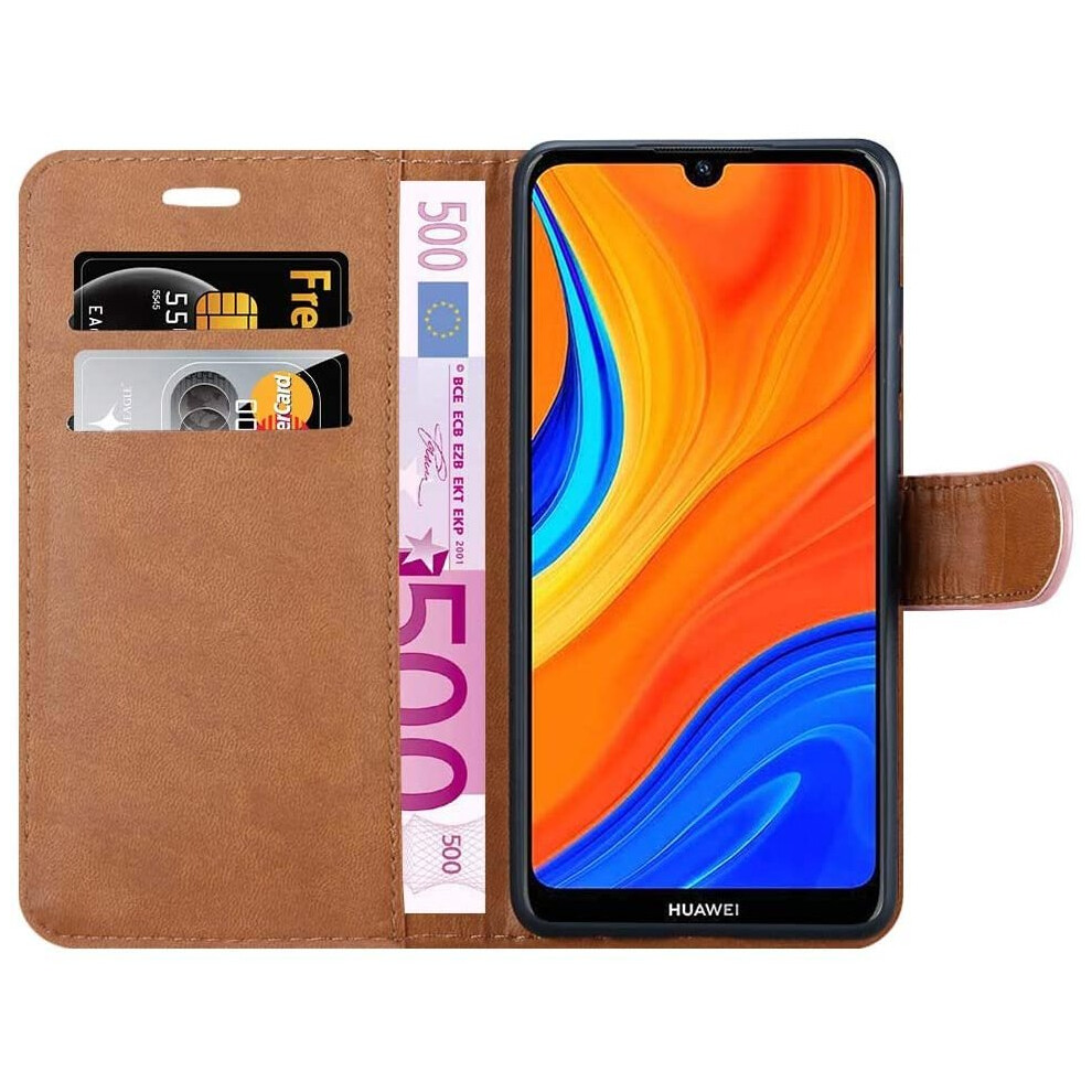 rosegold--for-huawei-y6s-phone-wallet-book-leather-case