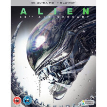 Alien 40th Anniversary 4K Ultra HD + Blu-ray - Ridley Scott Audio Commentary, Final & Composer Isolated Scores 5.1 Dolby Digital, Deleted Scenes