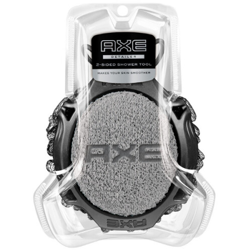 Bath & Body Works Axe, Detailer 2-Sided Shower Tool, 1 Count
