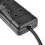 kenable kenable 3-Gang UK 13A Trailing Socket Mains Extension Lead, Black, 1m (Code 9632) 2