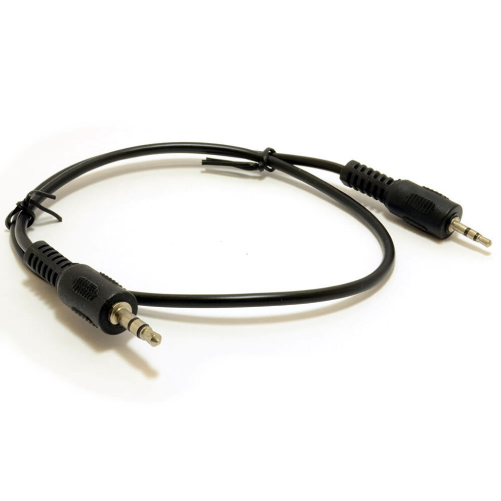 kenable 3.5mm Stereo Jack Plug to 2.5mm Stereo Audio Jack Plug Cable 0.5m 50cm