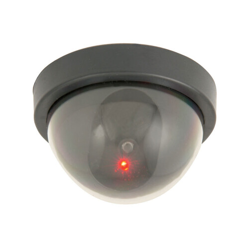 kenable Mercury CCTV Ceiling Mount Dummy Security Camera With Flashing LED