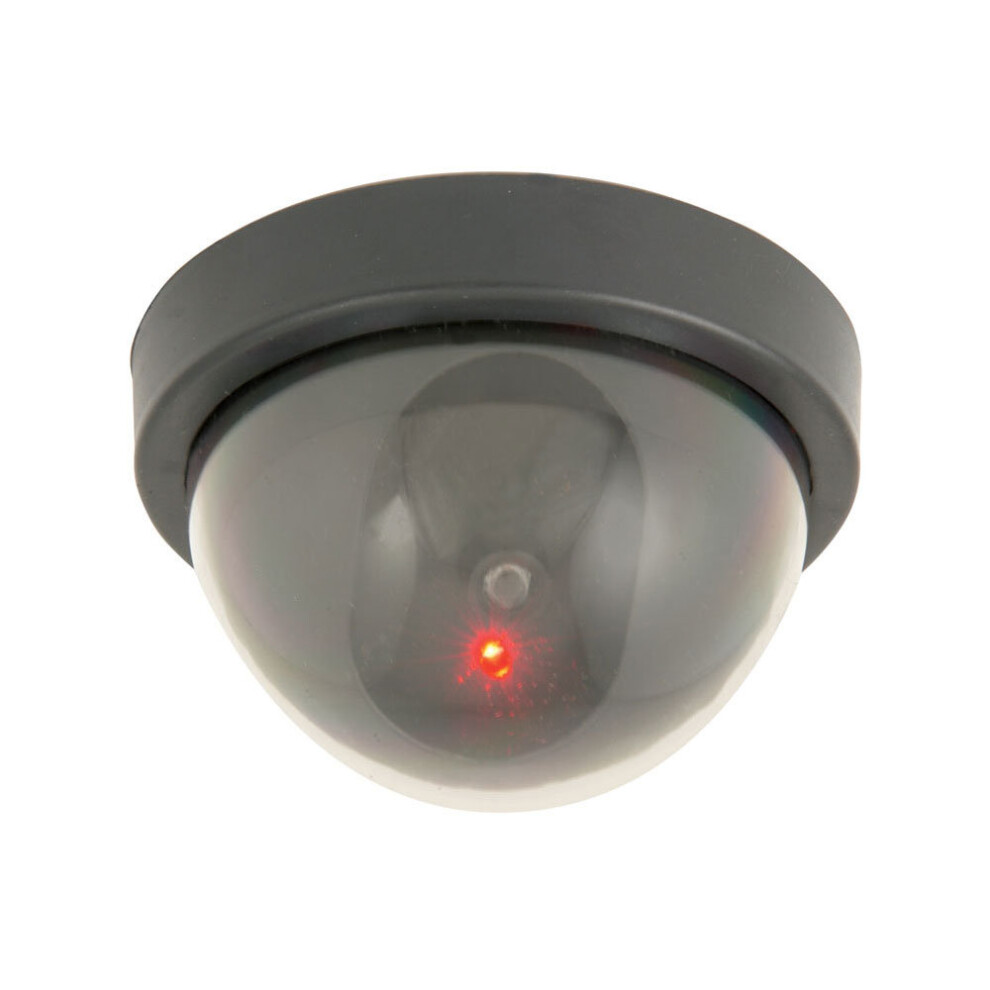 Mercury Cctv Ceiling Mount Dummy Security Camera With Flashing Led 5055383460144