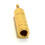 kenable kenable 6.35mm Stereo Socket to 3.5mm Stereo Male Jack METAL GOLD Adapter 2