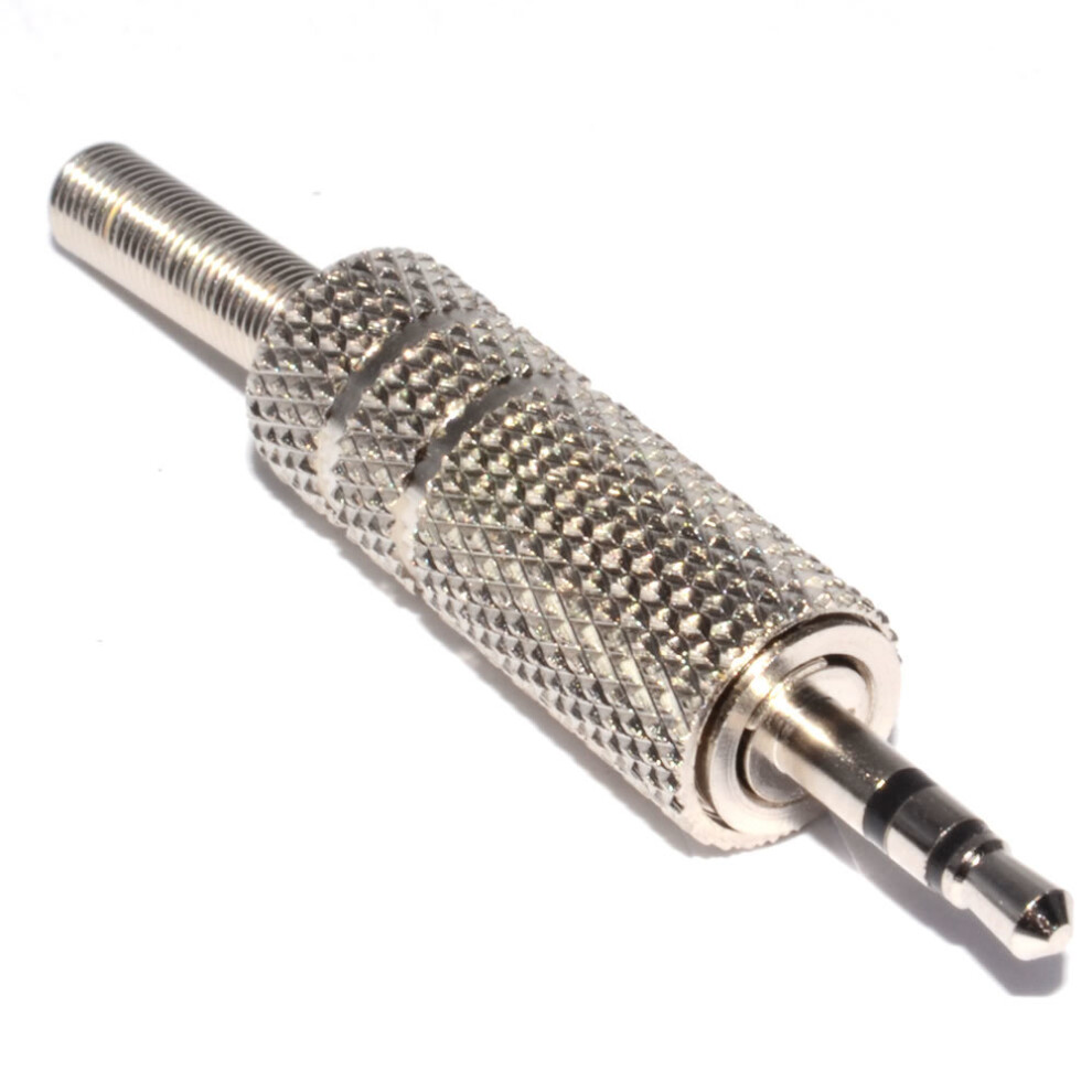 Kenable 2.5Mm Stereo Soldering Terminal Audio Cable End Jack Plug Metal