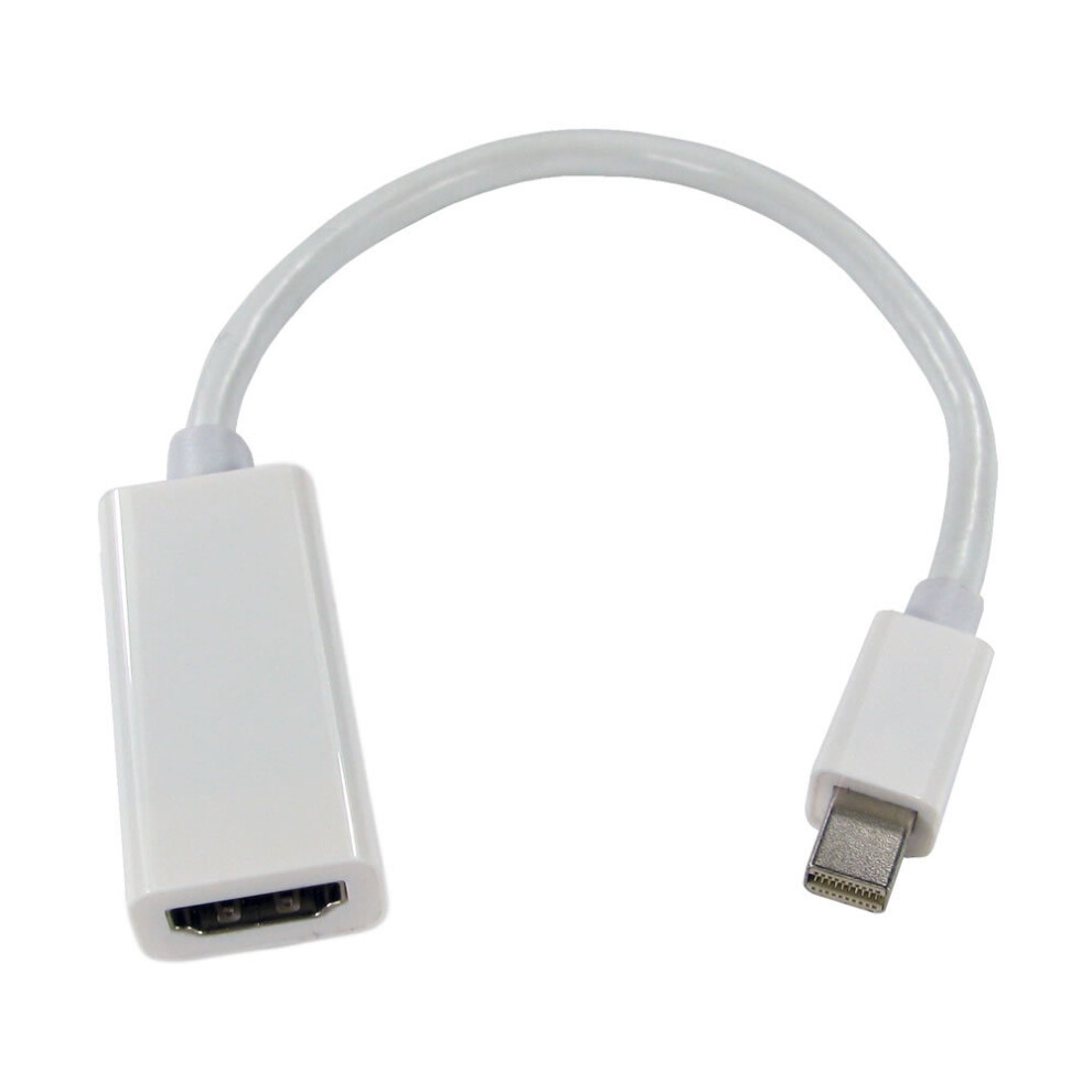 kenable Mini DisplayPort Thunderbolt Male Plug to HDMI Female Adapter 15cm