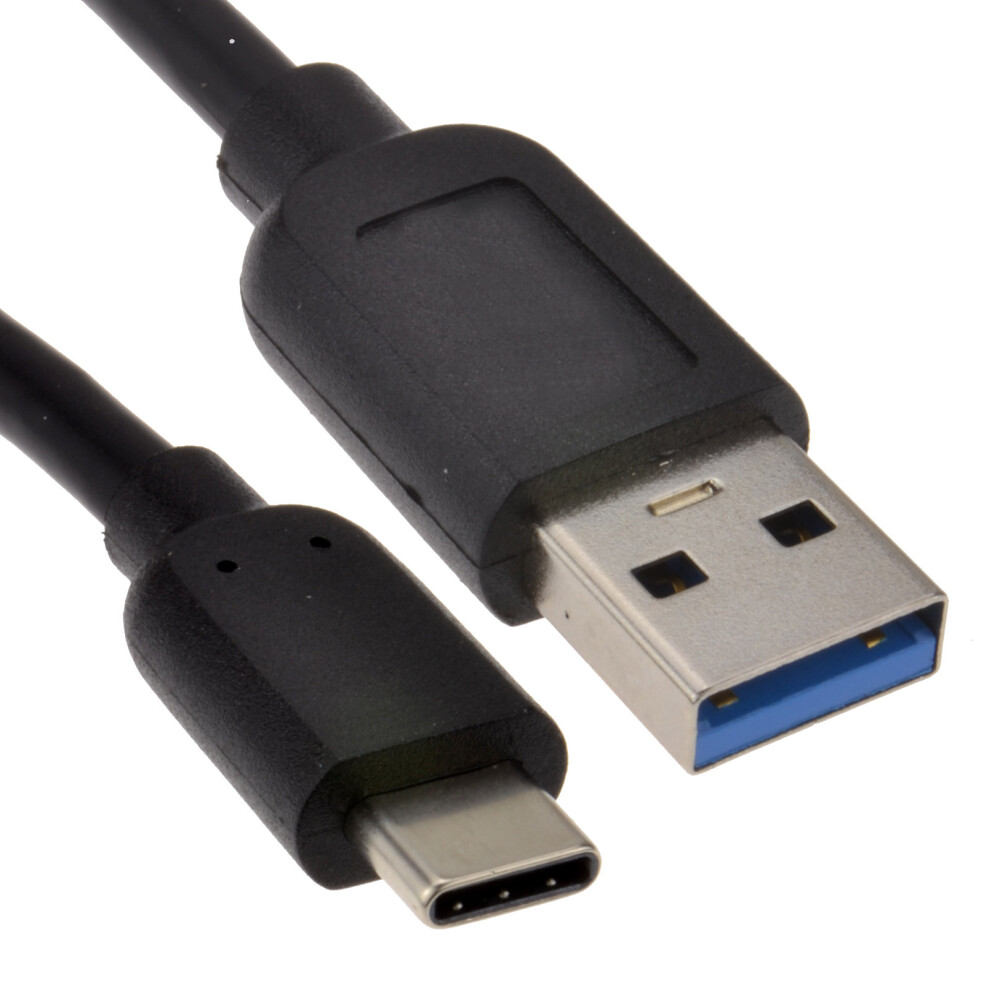 Kenable Men's Usb 3.1 Type C To Type A Full Feature Gen 2 Cable 5Gb 3 Amp 2M