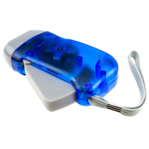 kenable kenable Squeeze Charge Battery Powered 3 LED Camping Dynamo Torch with Hand Strap 2