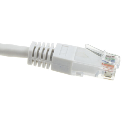 kenable kenable Ethernet Network Cable Cat6 GIGABIT RJ45 COPPER Internet Patch Lead White  2m 2